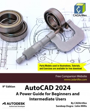 AutoCAD 2024: A Power Guide for Beginners and Intermediate Users
